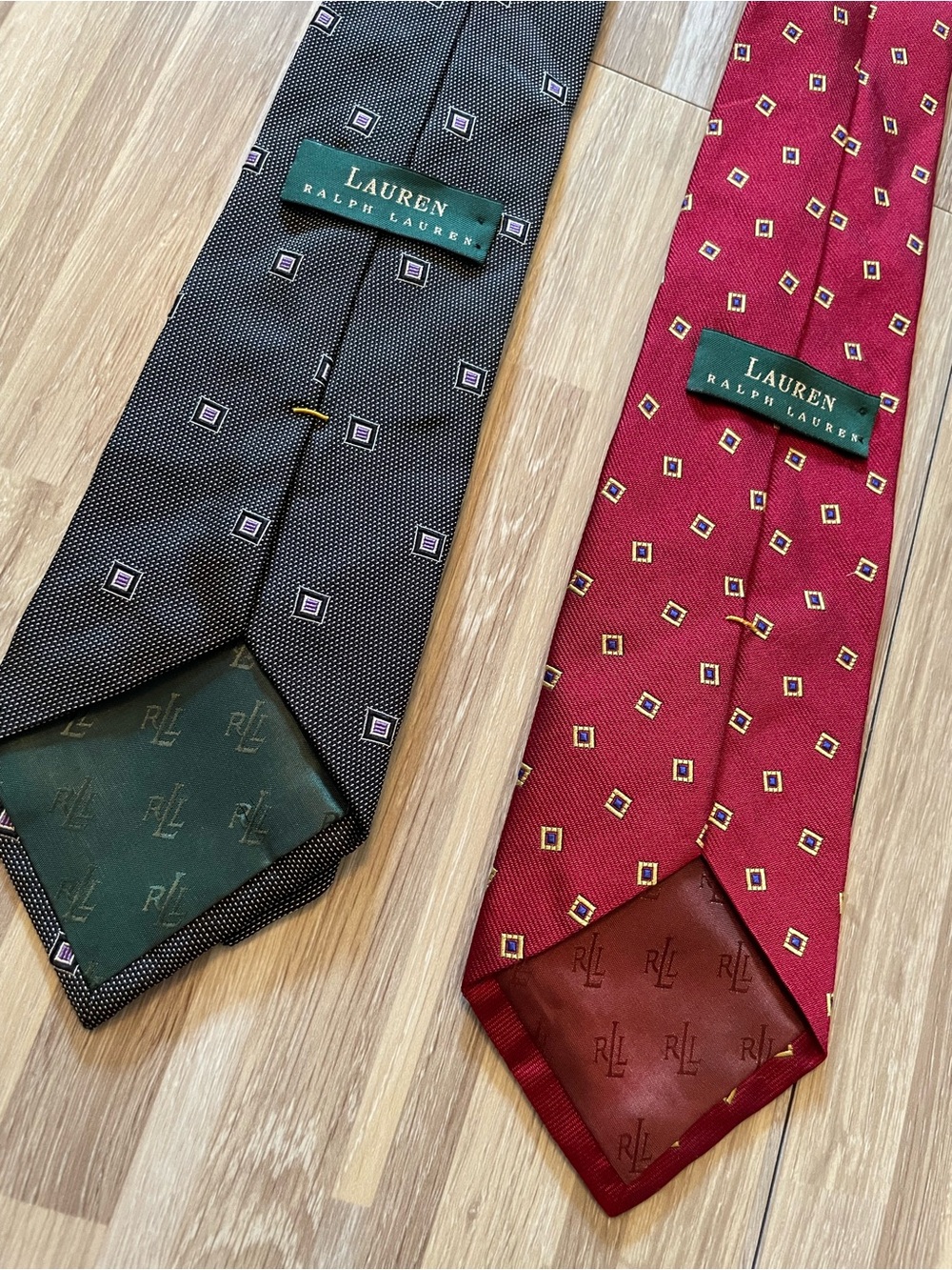 Ralph Lauren 💯 Silk Tie Set